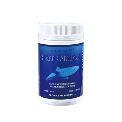 Beverry Shark Cartilage 500mg 200 Capsules