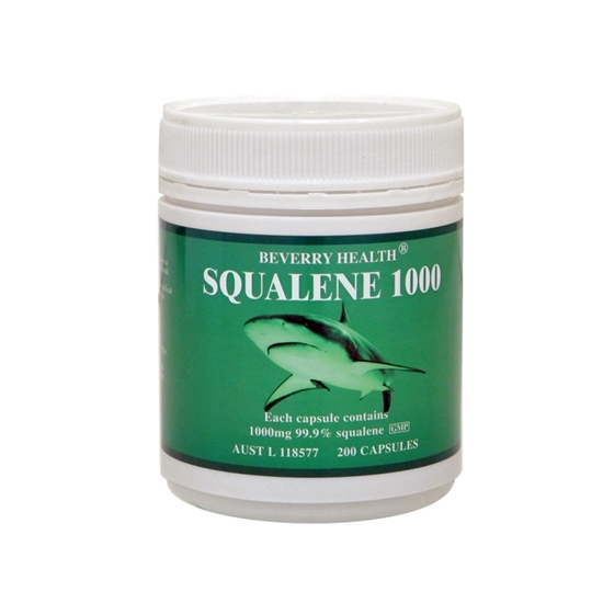 Squalene 1,000mg 200 Capsules